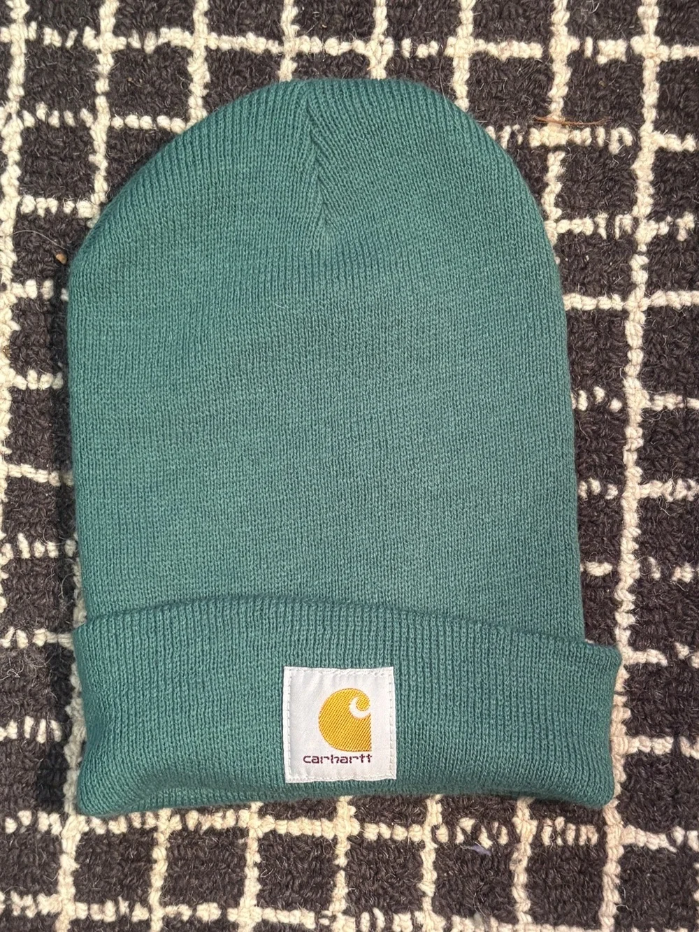Carhart Unisex Knit Beanie in Sea Pine